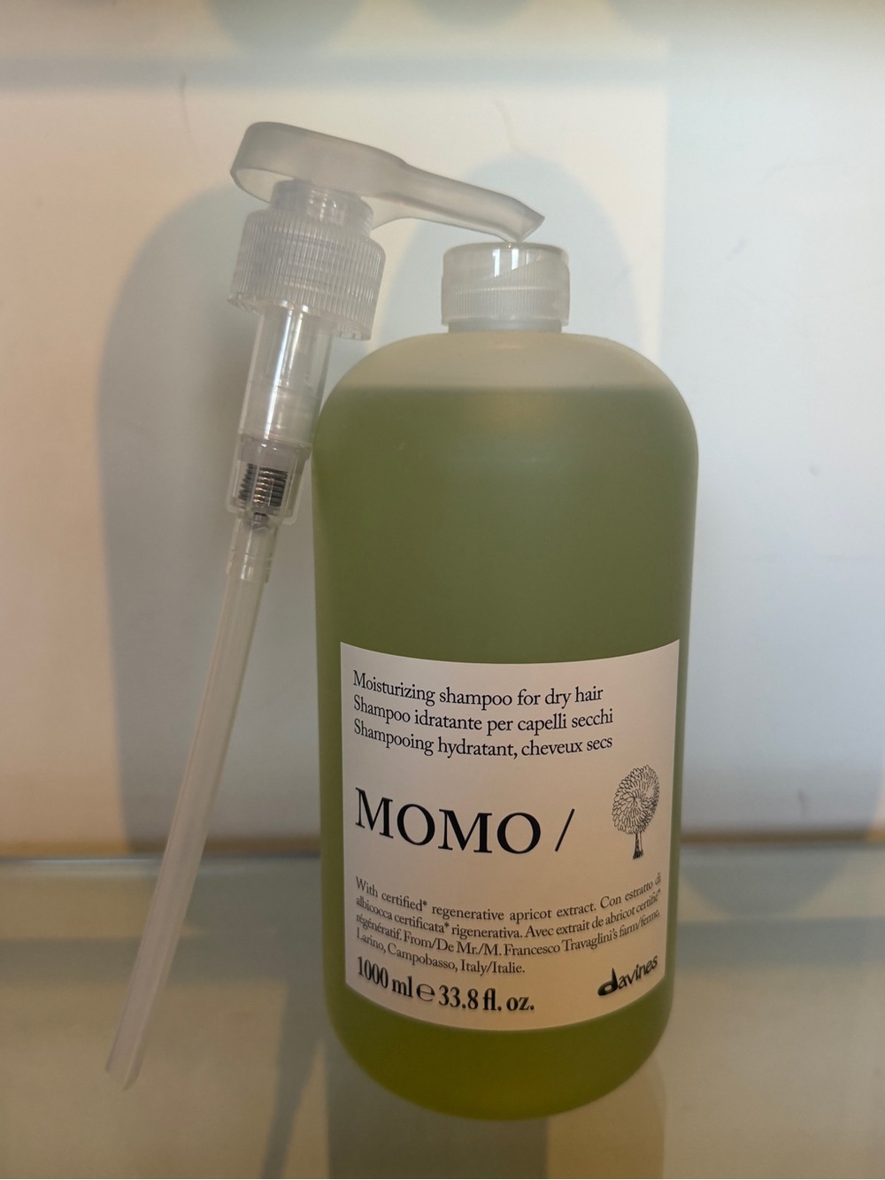 Davines MOMO Shampoo - Professional Size 1000 ml 33 oz with pump